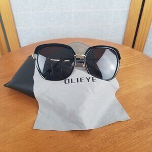 Olieye Women’s Sunglasses O6371 Oversized Polarized Size: 55-18-147